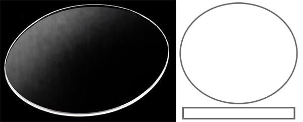 33.80mm x 29.80mm (T0.80mm) Audemars Piguet Millenary