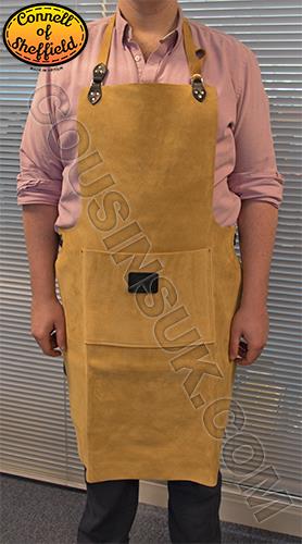Suede Leather Apron (Connell of Sheffield), 610 x 590mm