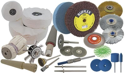Abrasives: Cones, Mops & Wheels