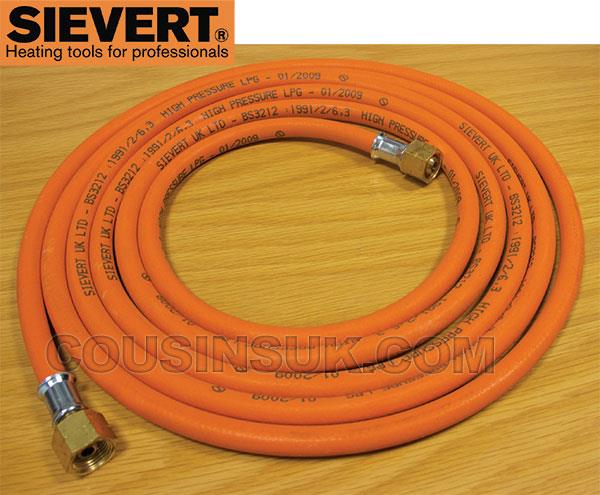 Hose, 4m (7173.41) with Fittings (BSP 3/8 LH & BSP 3/8 LH)