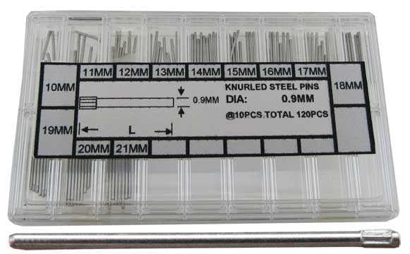 Ø0.90mm Knurled Pins