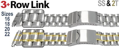 Satin & Mirror Edged Centre Link