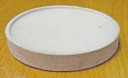Ø100mm Borax Tray, Non-Glazed