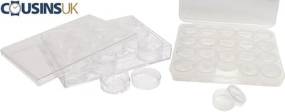 Plastic Pots in Box