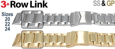 Satin with Mirror Centre Link
