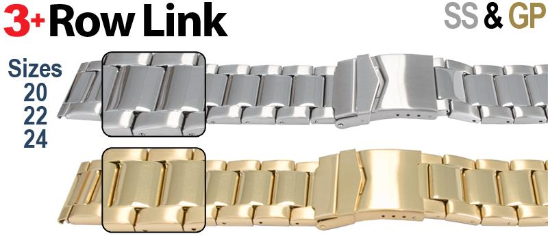 Satin with Mirror Centre Link