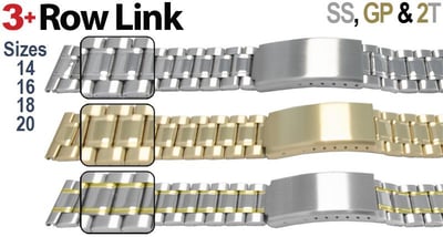 Satin & Mirror Centre Link with Satin Edges