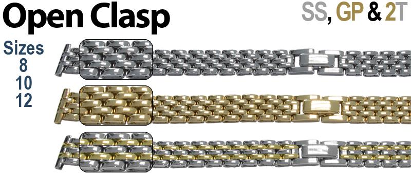 Open Clasp - Full Mirror Finish
