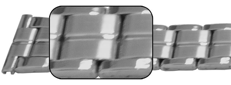 14mm (15x12) Row 1,3 Full & Row 2 Part Mirror, SS