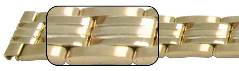 10mm (10x10) Row 2 Part Mirror, GP, Spring Release Clasp