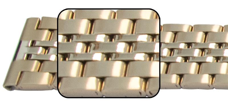 16mm (16x14) Row 3,4,5 Mirror, GP, Safety Clasp