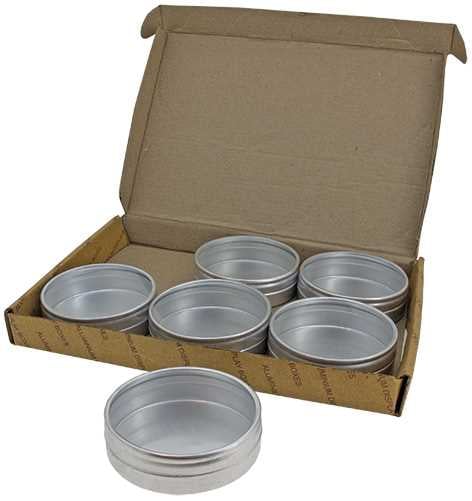 Ø75mm x 25mm Aluminium Tins