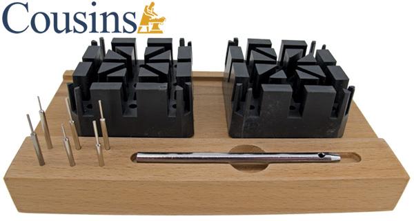Base, Block & Pins, Cousins Swiss Style