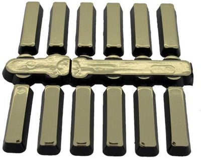 Batons (Plastic) Gold Colour