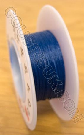 Blue, Ø0.30mm Nylon Silkon
