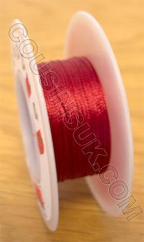 Red, Ø0.30mm Nylon Silkon