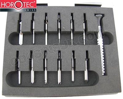 End Mills (Pivot & Screw Cutters), Horotec 22.577
