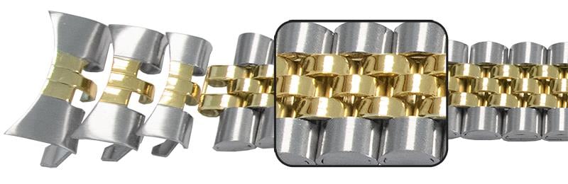 Gents (18&20&22mm*) Curved Ends