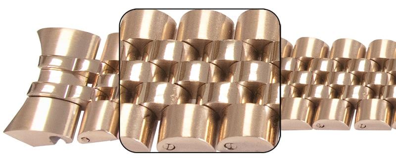 Gents (20mm) Curved Ends, RGP, Solid (65g)