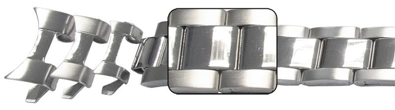 Ladies (12&14&16mm*) Curved Ends, SS