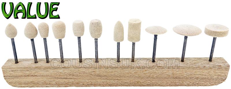 Set of 11, Felt Various Shapes
