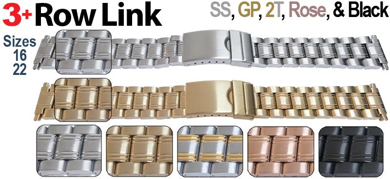 Satin & Mirror Edged Centre Link
