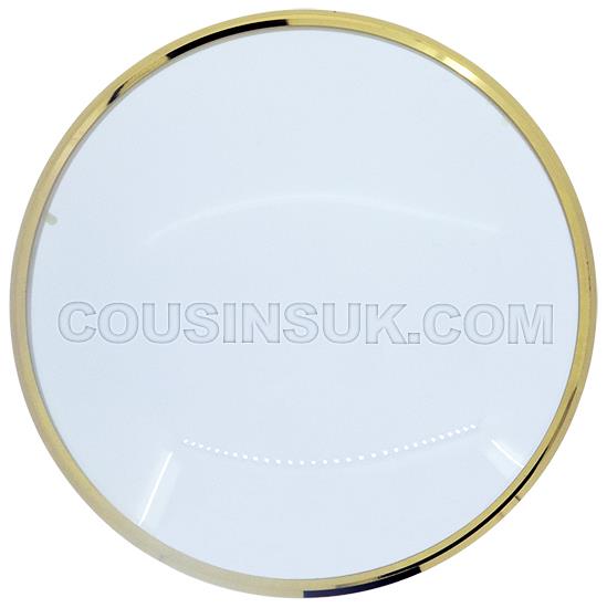 Ø130mm Bezel (Brass) & Glass Without Hinge