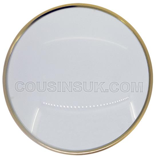Ø150mm Bezel (Brass) & Glass Without Hinge
