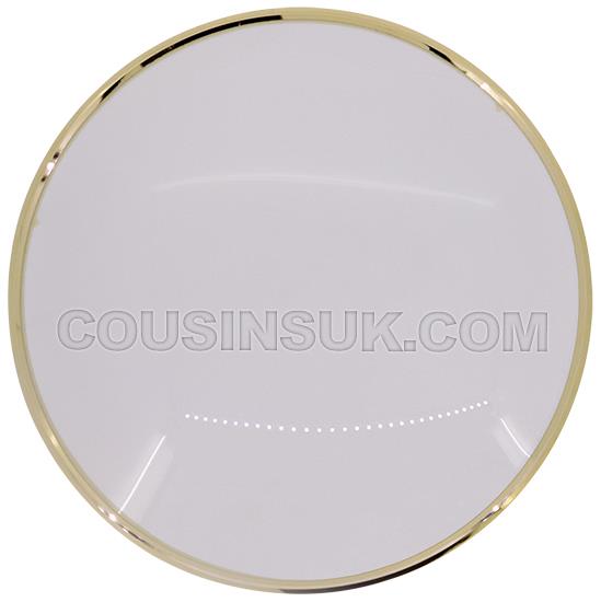 Ø180mm Bezel (Brass) & Glass Without Hinge