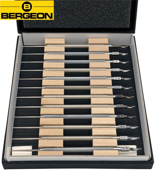 Set of 12 Tools for Straigtening Banking Pins