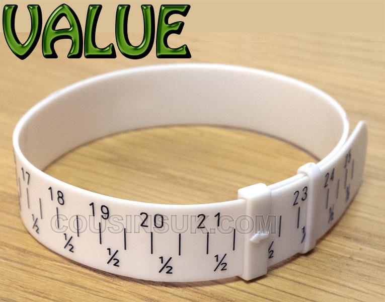 Plastic Wrist Measuring (Band) Gauge, Metric