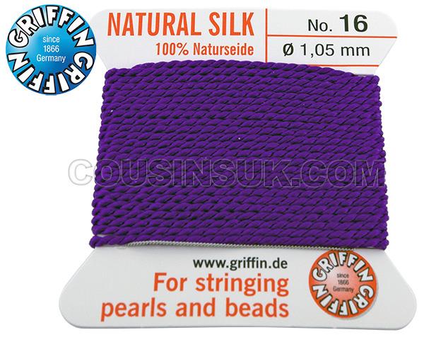 Amethyst, Ø1.05mm (16) Silk