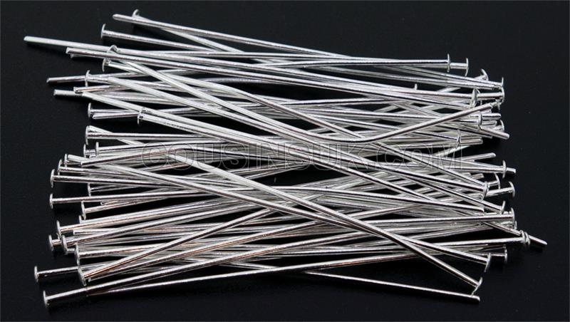 Silver Plated Head Pins