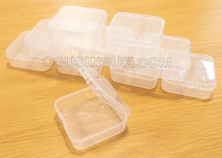 Hinged Lid, 55 x 55 x 20mm