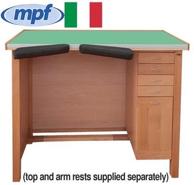 Bench Base with 4 Draws, W120  x D60  x H96cm