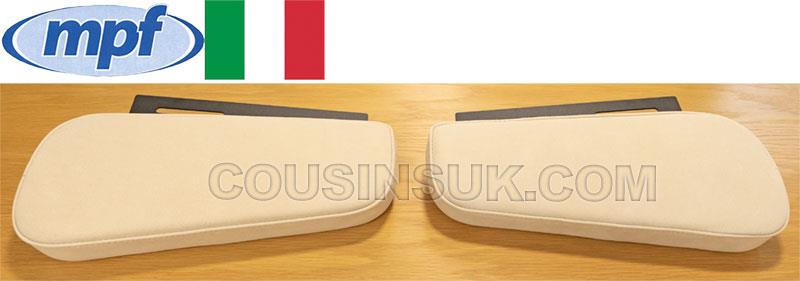 Armrests, Cream