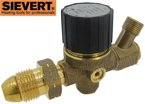 Sievert Adjustable Regulators with Hose Failure Safety Valve