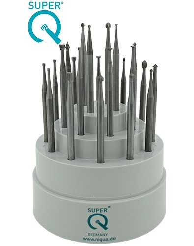 Small Sizes, 12 Shapes, 24 Burrs