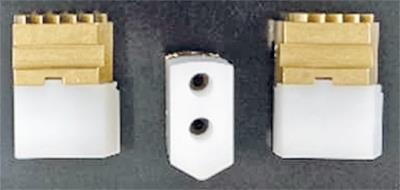 Plastic Bits with Brass Supports, Without Cutting