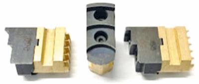 Steel Bits with Brass Supports, Cutting External Clamping