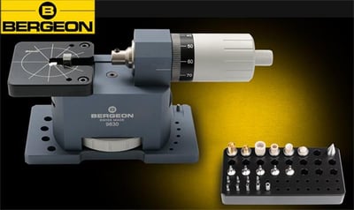 Pusher & Pendant Tube Fitting & Removing Set, Bergeon