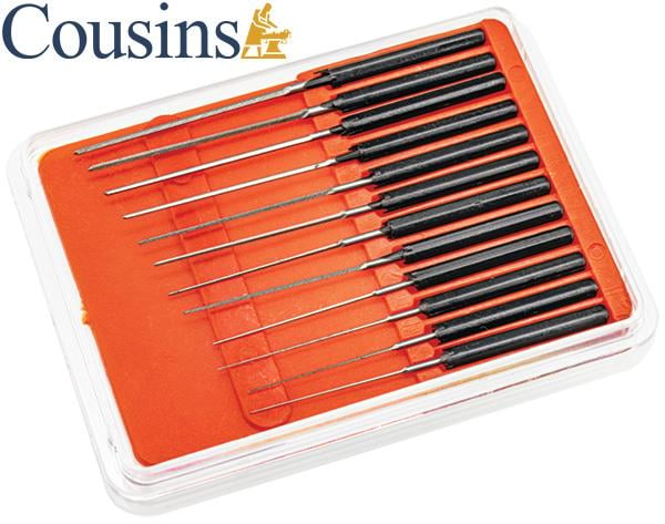 0.05 to 0.55mm Pivot Broach Set with Plastic Handle