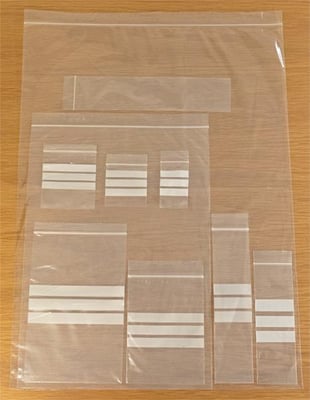 Bags, Plastic Grip Seal