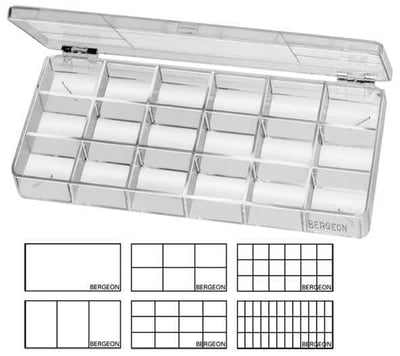 Compartment Boxes with Divides, Bergeon