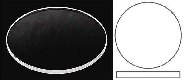 Ø24.50mm (Case Back Crystal x T1.10mm) Breguet Marine