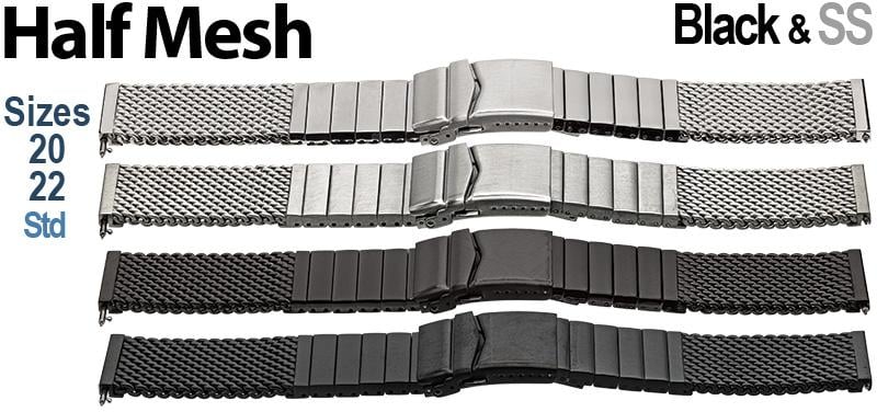 Half Mesh & Half Link