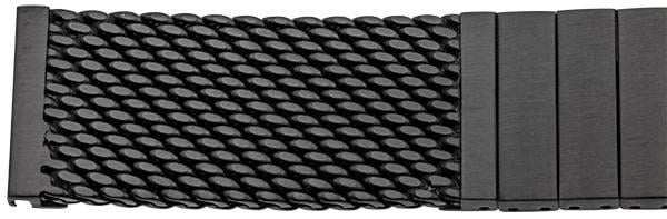 Black, Brushed Finish, 22mm
