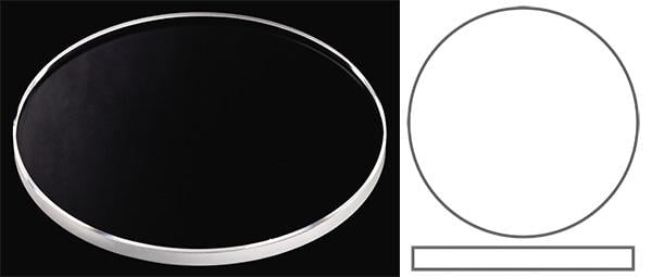 29.50mm (Case Back Crystal x T1.80mm) Blancpain Fifty Fathoms Bathyscaphe
