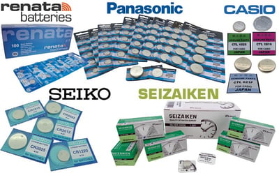 Batteries (Button, Capacitors & Lithium Coin)
