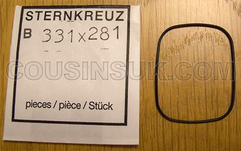 Bale Shaped (O-Ring), 33.10 x 28.10 x 0.80mm Gasket